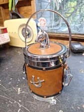 VINTAGE EQUESTRIAN ICE BUCKET