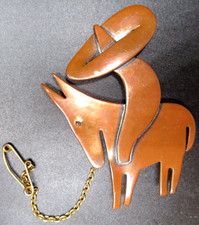 Copper Mexico Man w/ Sombrero