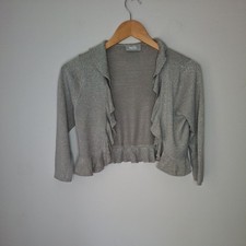 Wallis silver Bolero Shrug