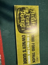 ORIGINAL 1980 FORD TRUCK Owner Manual F-100 THRU F-350 150 guide 250