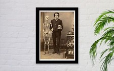 Framed Vintage Victorian Photo