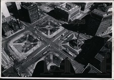 1971 Press Photo Public Square-Ohio - cvo02465