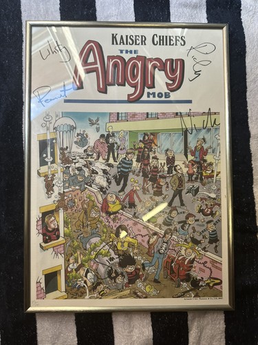 Signed kaiser chiefs - kaiser,