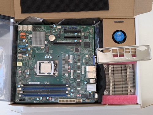 X11ssh ln4f xeon - +, e3-1220v6