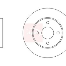 APEC Brake Disc DSK2348