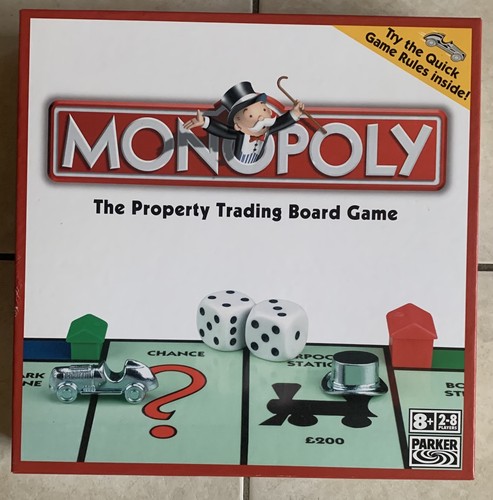 Monopoly board game parker - monopoly,