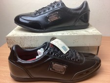 Firetrap Mens Shoes Size 9 Patent Black Lace Up Dr Jolly Smart Casual New Boxed