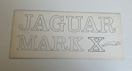 Original jaguar mark sedan - x,