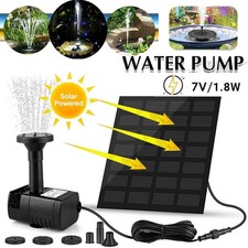 Solar Panel Powered Water Pump