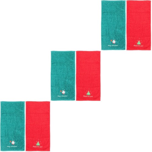 6pcs holiday cotton - cotton, hand