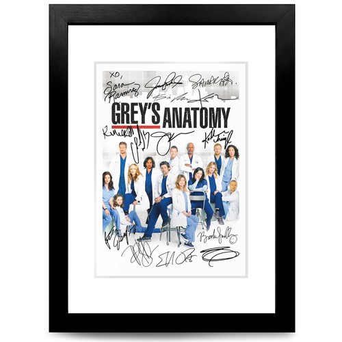 Greys anatomy cast signed - greys,