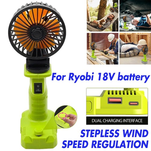 Electric jobsite fan camping - electric,