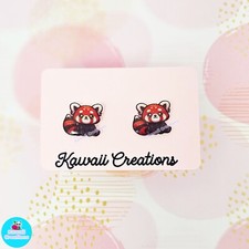 Kawaii Red Panda Cute Stud