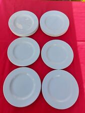 6 x small white Churchill Side Plates hotel restaurant 6 1/2 inch