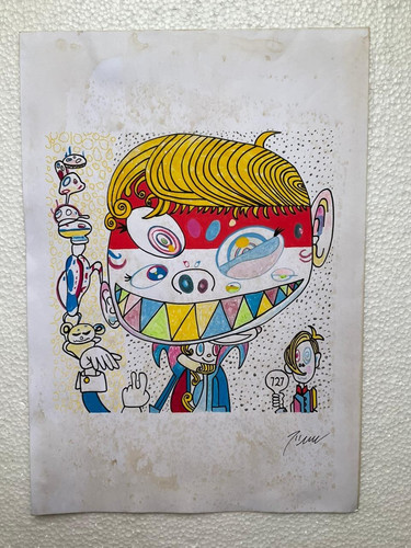 Takashi murakami drawing and - murakami,