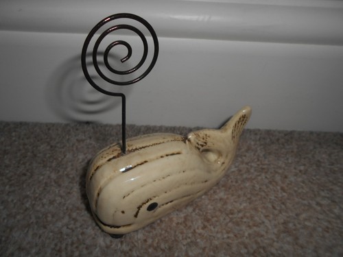 Whale ornament fish sculpture - ornament,