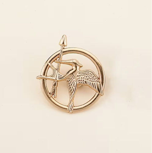 Stunning 1pc gold mockingjay - 1pc,