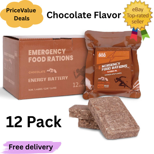 Emergency food bars - bars, chocolate