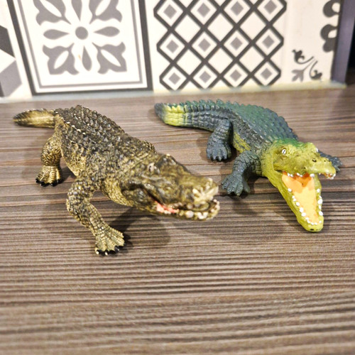 Schleich plastic alligator - plastic, &