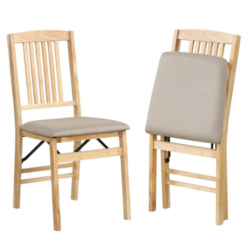 Folding dining chairs - of, 2