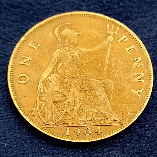 1934 george v penny - 🇬🇧,