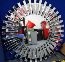 Large Sunburst 3D mirror 50cm internal, 90cm diameter heavy - COLLECTION ONLY