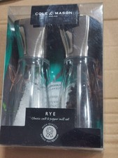 Cole & Mason Rye Classic Salt & Pepper Mill Set