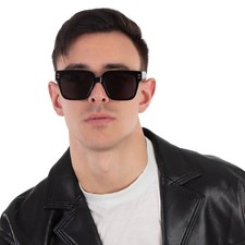 Gucci Grey Square Men's Sunglasses GG1084S 001 54 GG1084S 001 54