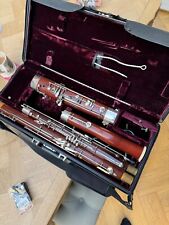 Adler Bassoon 1357 + extras -  2 crooks, travel case, butt spike