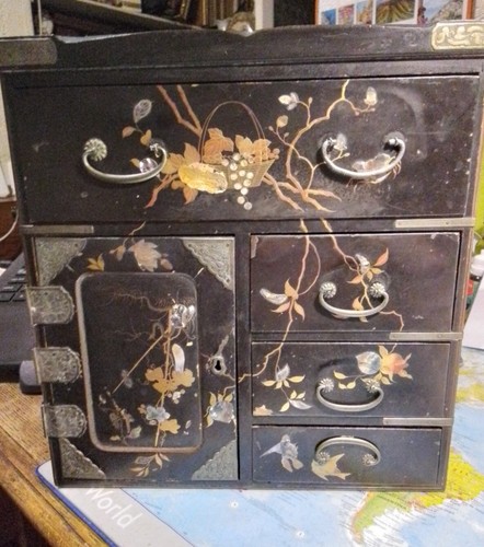Oriental jewellery cabinet - oriental,