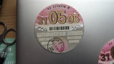 Rare Collectable old tax disc