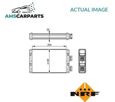 HEATER RADIATOR EXCHANGER LHD