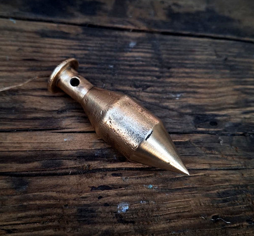 Vintage solid brass hollow - vintage,