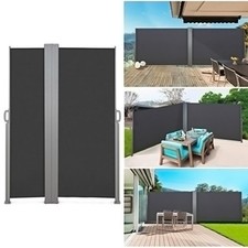Outdoor retractable privacy - retractable,