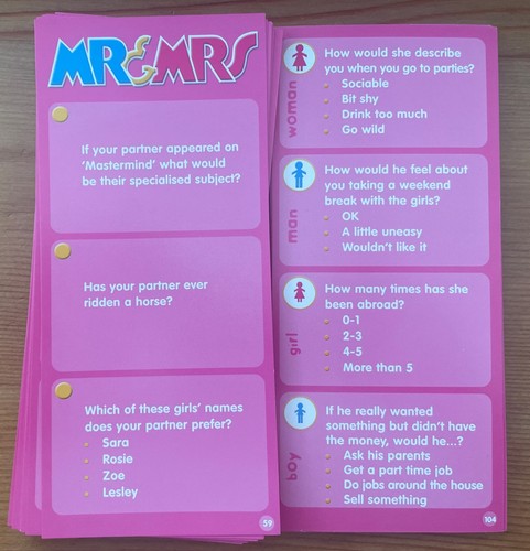 Mrs partner relationship - &,