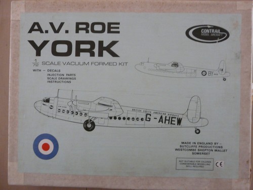 Contrail model aircraft - 1/72,