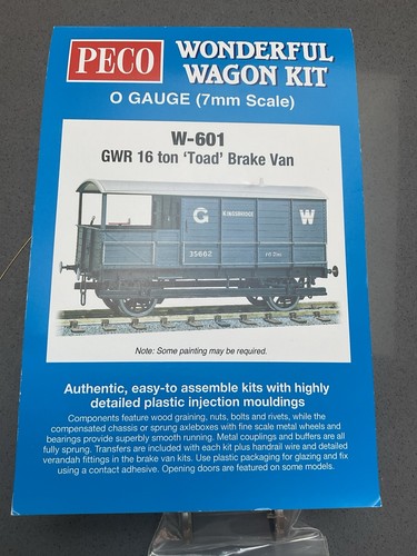W601 peco brake van gauge - w601,
