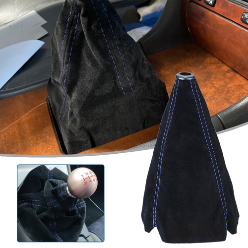 Suede leather manual gaiter - suede,