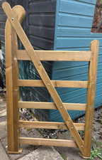 Traditional wooden entrance/garden gate – unused