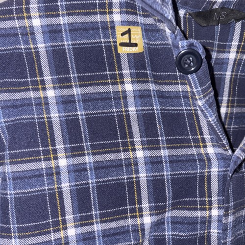 Men large blue check - m&s, men’s
