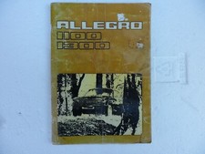 AUSTIN ALLEGRO. DRIVERS HANDBOOK