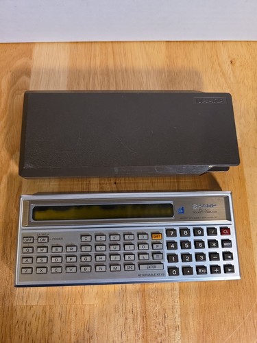 Sharp 1211 pocket - sharp, computer