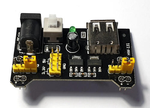 Power supply for breadboard - breadboard,