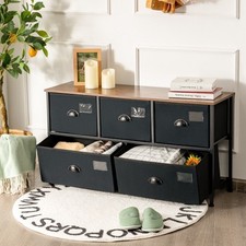 5-Drawer Wide Storage