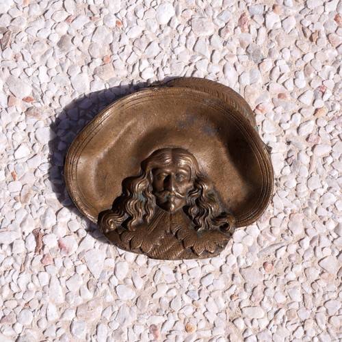Brass trinket tray ashtray - trinket,