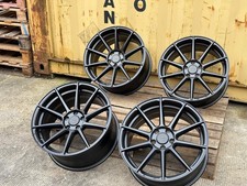 18" Black SC Alloy Wheels Fits