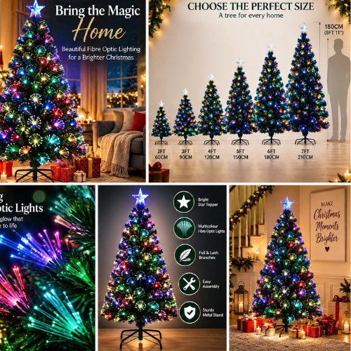 Fibre optic christmas trees - optic,