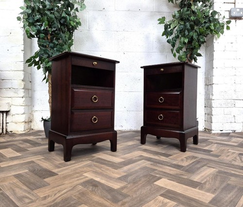 Pair vintage stag minstrel - pair,
