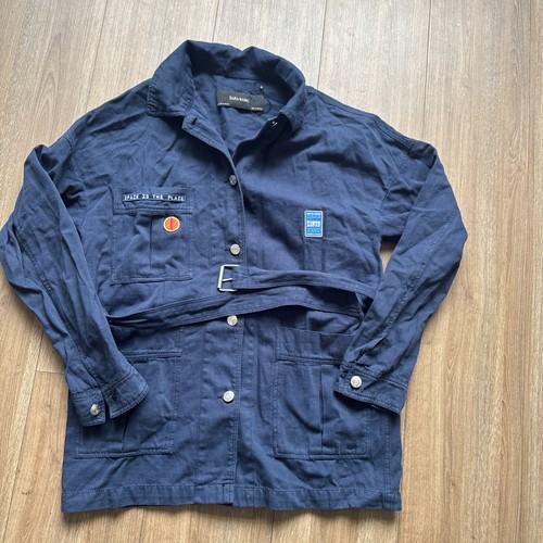 Zara navy blue space patch - navy,