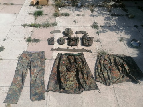 Bundeswehr flecktarn camo set - bundeswehr,